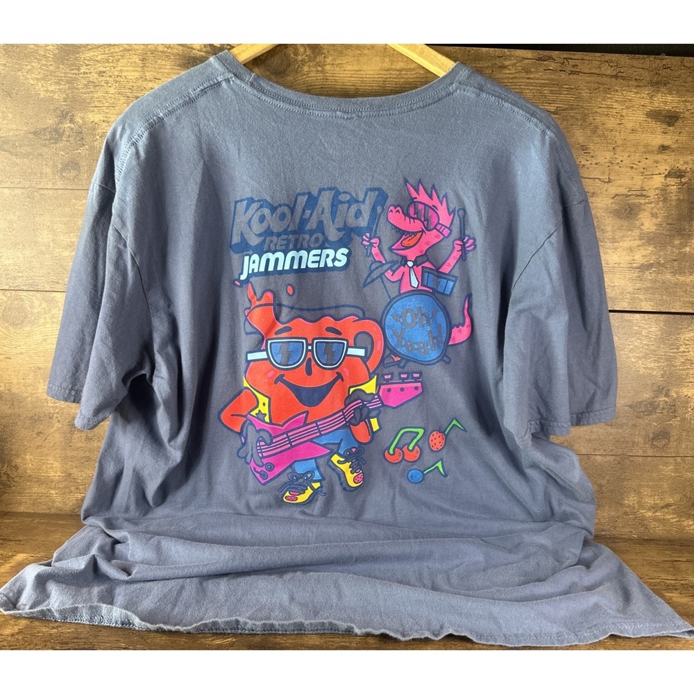 Kool Aid Jamers Men's Short Sleeve Retro Graphic T-shirt Size XL Fast Shipping